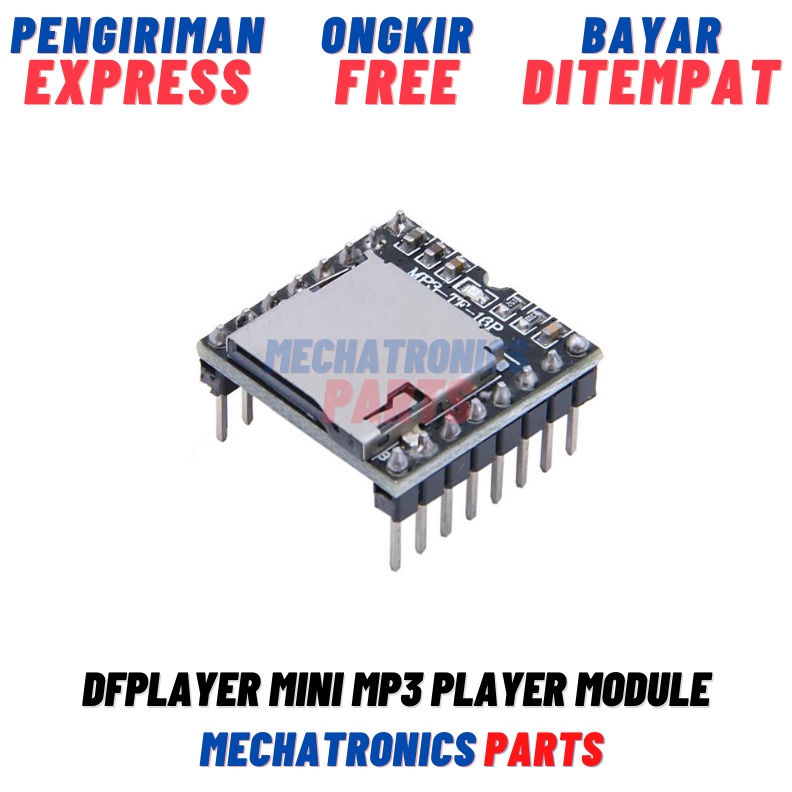 DFPLAYER DF PLAYER MINI MP3 PLAYER MODULE FOR ARDUINO MP3 TF 16P