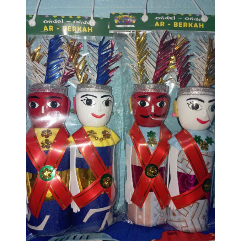 Obral Irit ONDELONDEL MAINAN ANAK 1PASANG PUTRAPUTRI 23cm