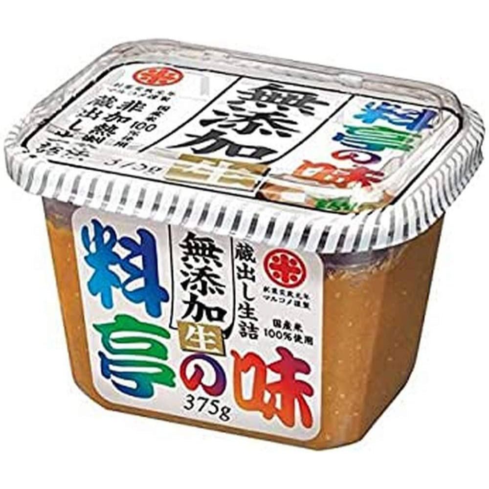 

MARUKOME Miso Ryotei No Aji Dashi Iri -Miso Putih Original Jepang 375gr