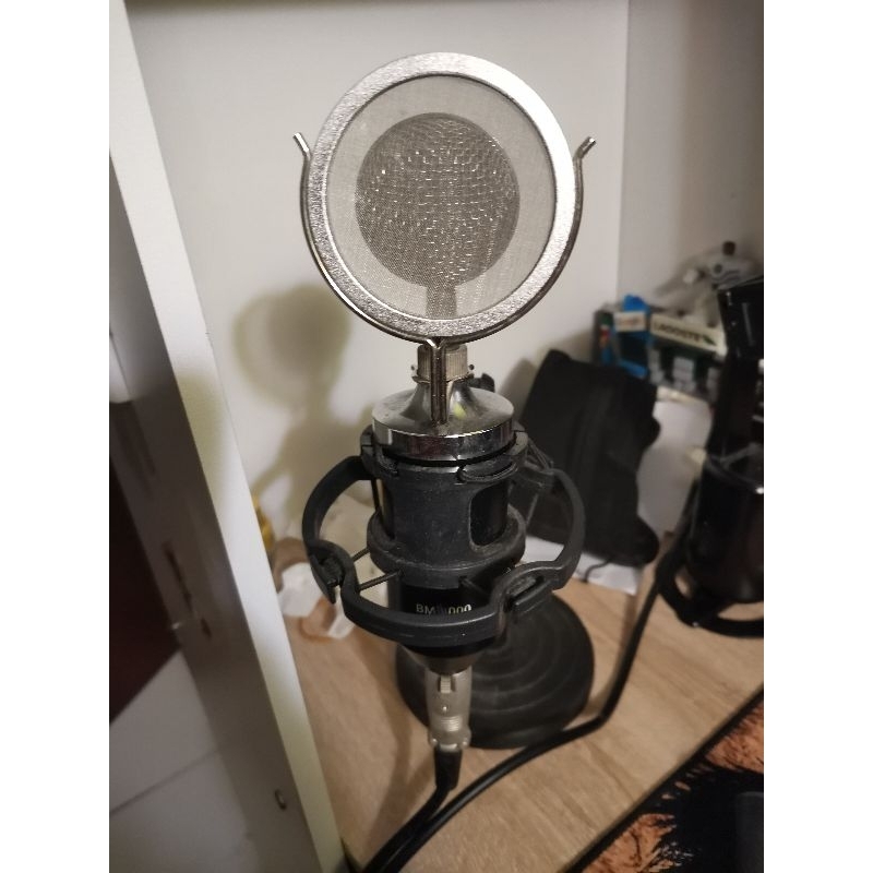 bm 8000 microphone condensor bekas