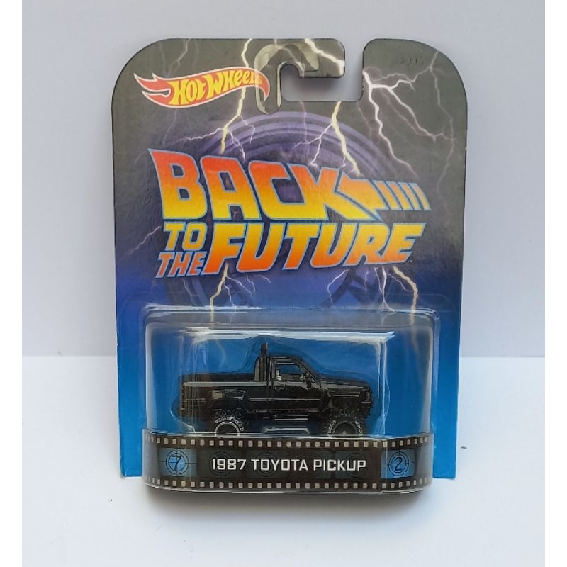 hot wheels 1987 toyota pickup back to the future premium