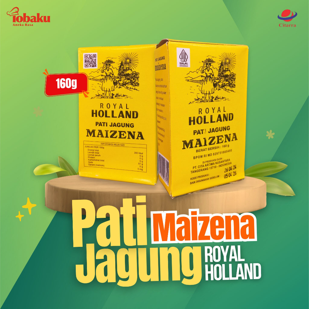 

ROYAL HOLLAND Pati Jagung MAIZENA 160g _