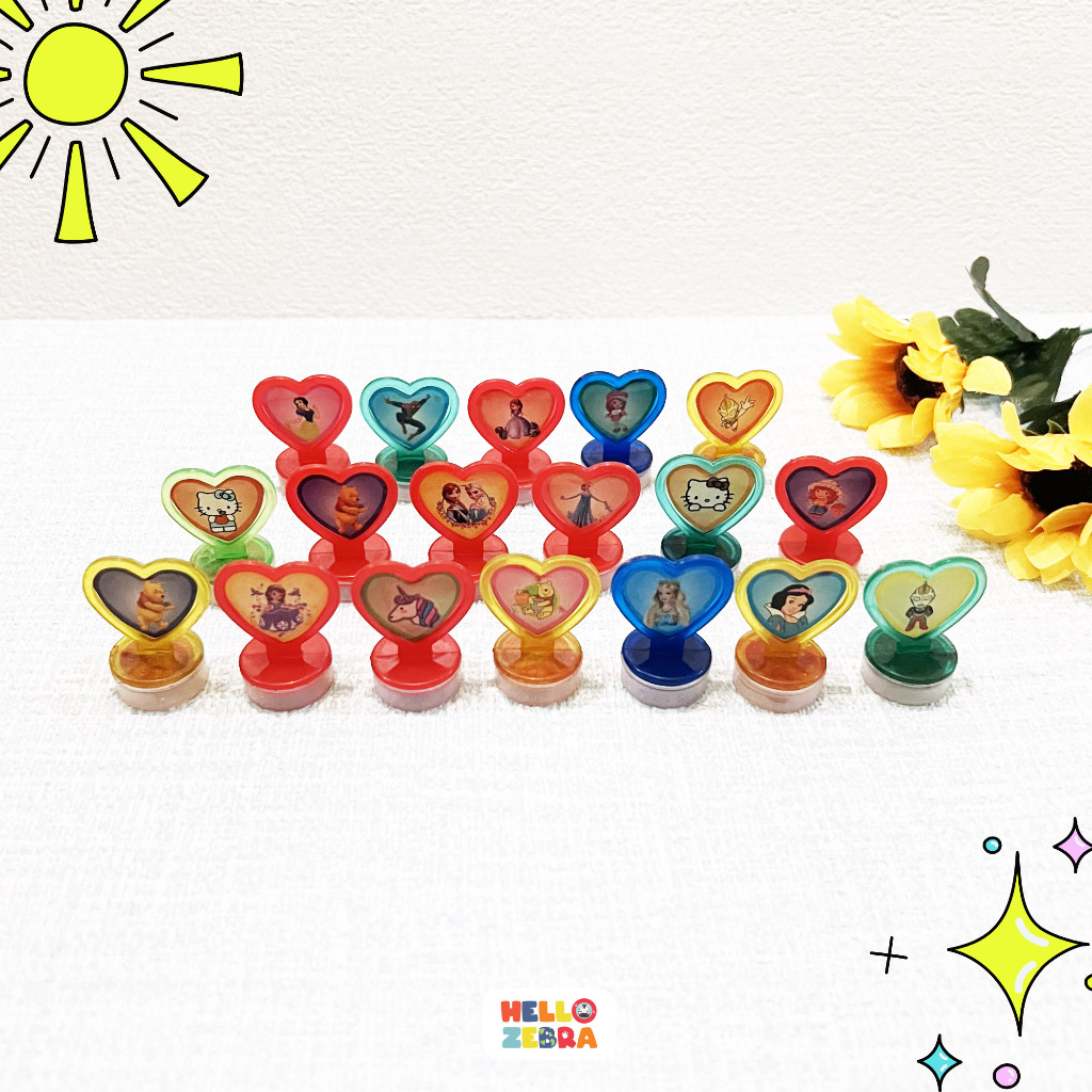 Stempel Anak / Stempel Karakter Lucu / Stempel Mainan