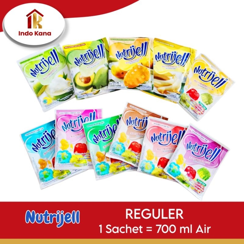 

Nutrijell Reguler 700ml Puding Jelly BUBUK