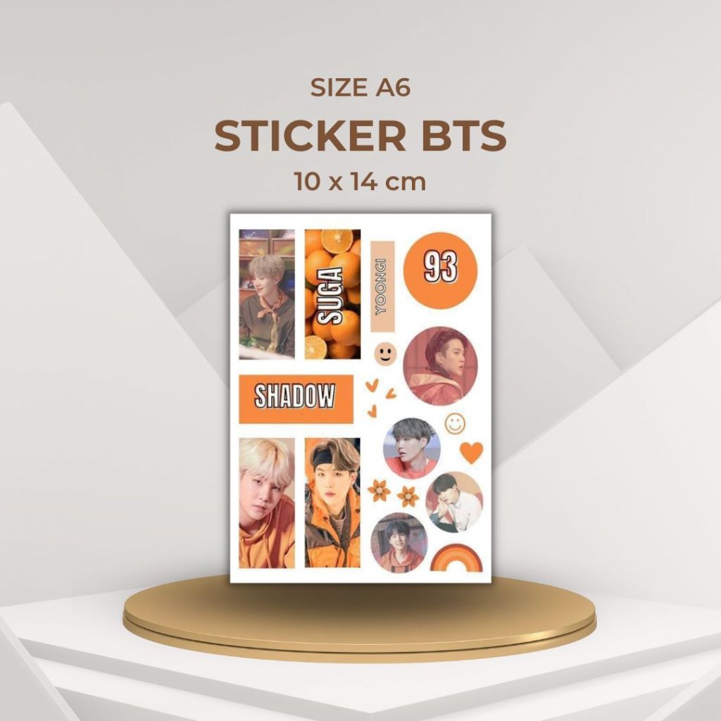 

Sticker BT5 BT21 Aesthetic Journal Scrapbook Tumblr Diary Notebook Stiker Vintage Aesthetic Setiker Size A6 10x14 cm