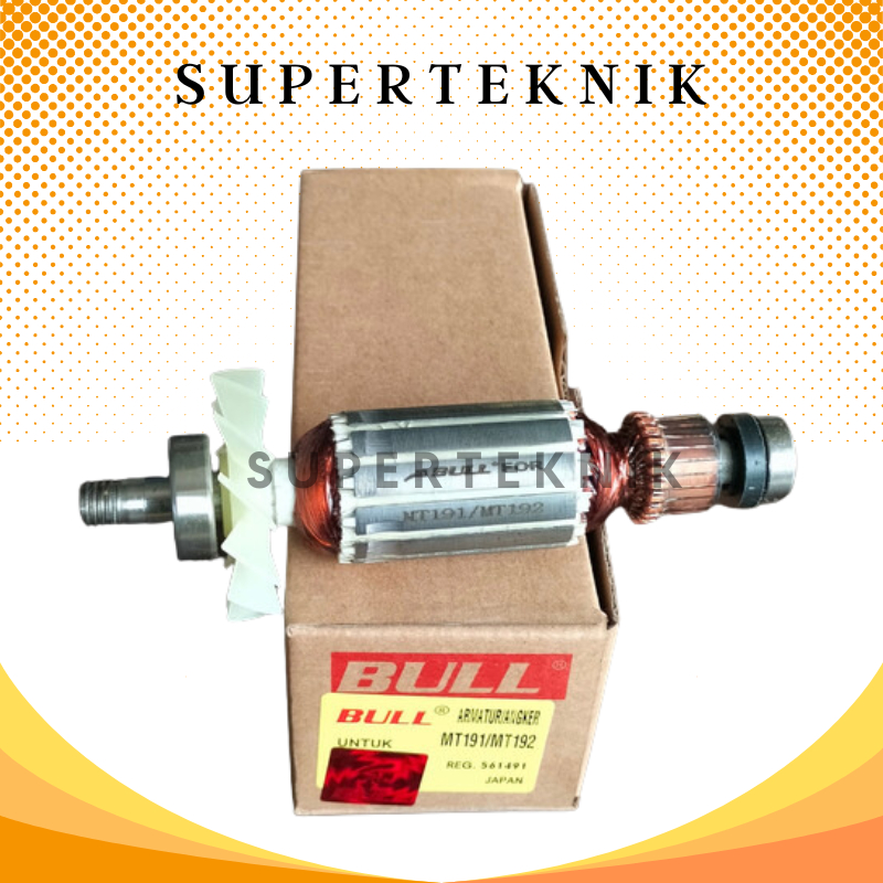 Armature Planer MT 191 / MT 192 Bull / BULL Armature Angker Mesin Planer Maktec MT 191 192 / Angker 