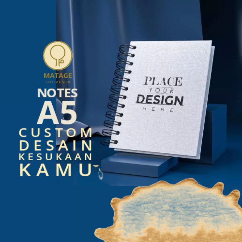 

CUSTOM Notebook & Notepad | Cetak Notes | Souvenir Pernikahan catatan Event kegiatan organisasi ukA5