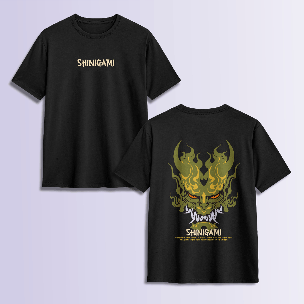 Kaos Distro Pria Shinigami Kaos Pria Distro Keren Japanese Style KAOS DISTRO MURAH