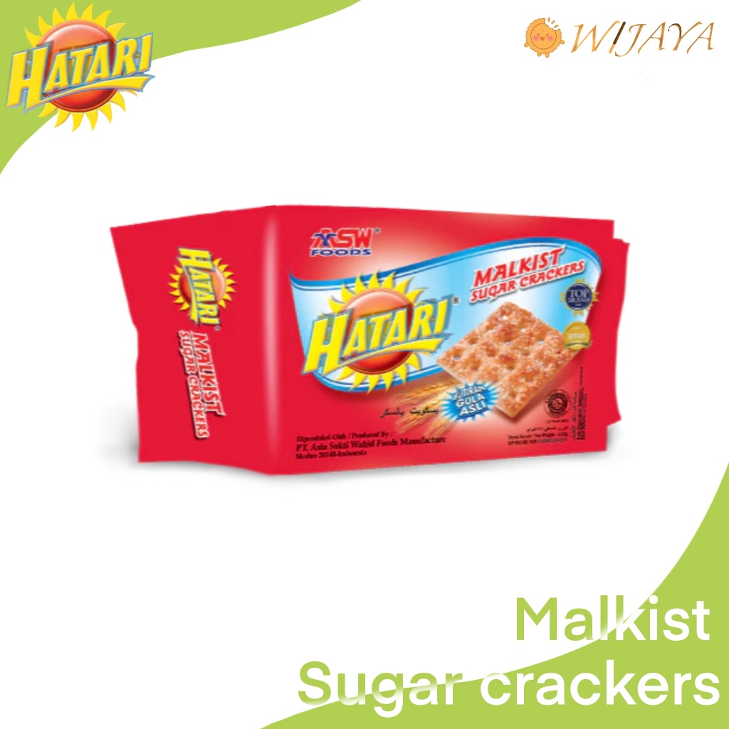 

Biskuit Malkist Krakers * Hatari Malkist * Malkist Sugar Crackers * 110gr