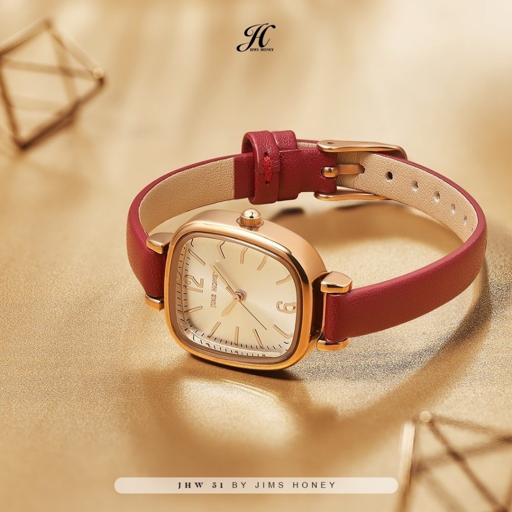 JIMS HONEY JHW 51 Jam Tangan Wanita Cewek Jimshoney Murah Elegan Fashion Casual Terbaru