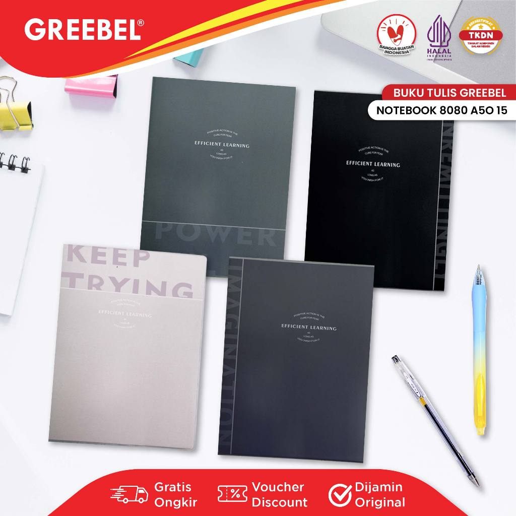 

GREEBEL NOTEBOOK 8080 A5O 15 /Agenda/Planner Lucu unik/Buku Catatan Spiral Notebook 80 halaman