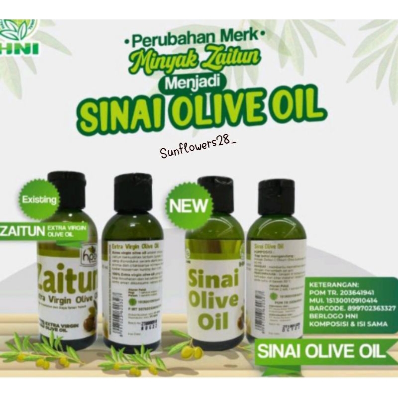 

Sinai olive oil Hni
