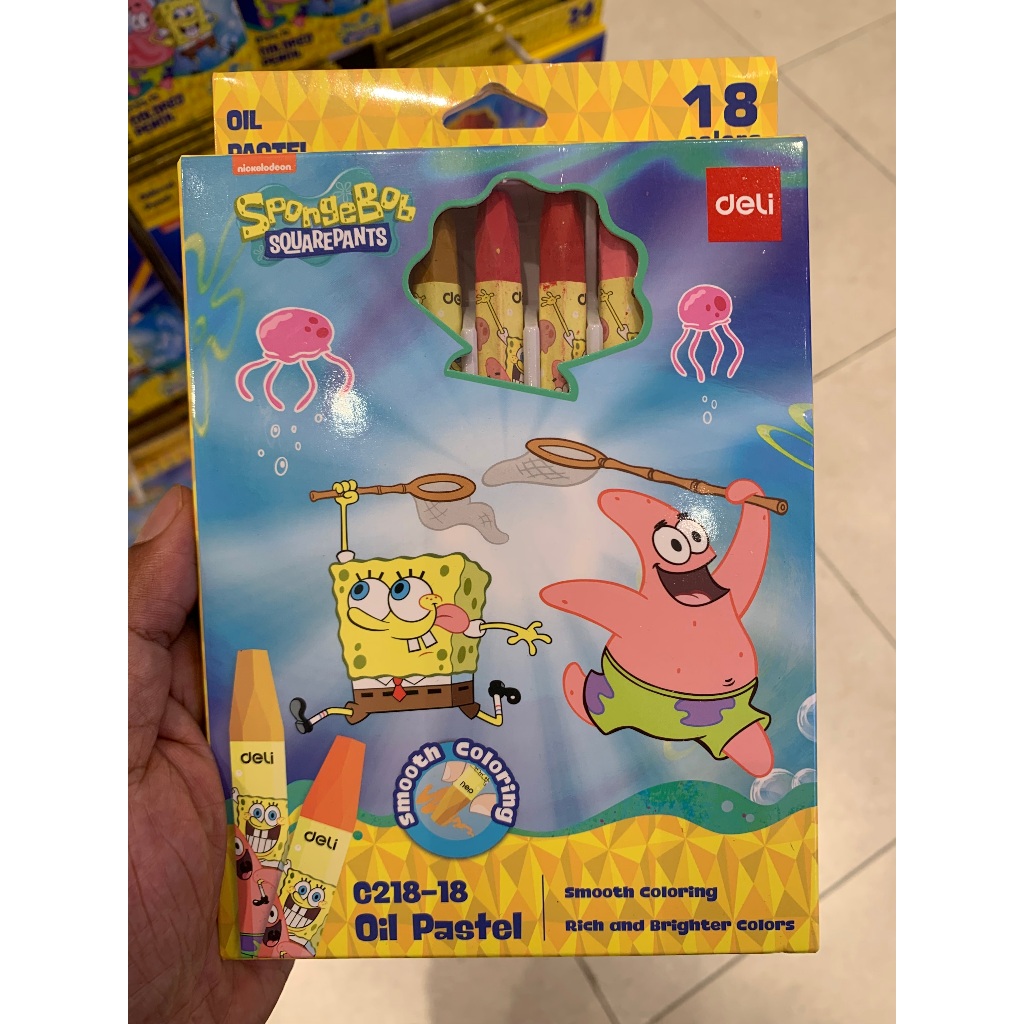 

Crayon Oil Pastel SpongeBob Squarepants
