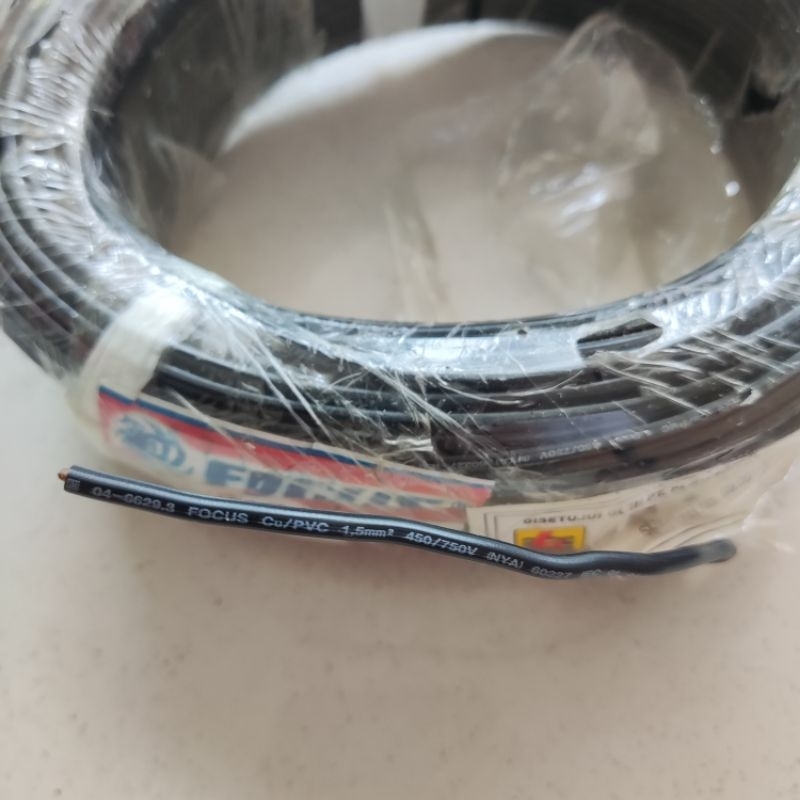 KABEL ENGKEL TEMBAGA ASLI 1.5MM 1,5MM 50M 50METER NYA FOCUS ORIGINAL / KAWAT TEMBAGA