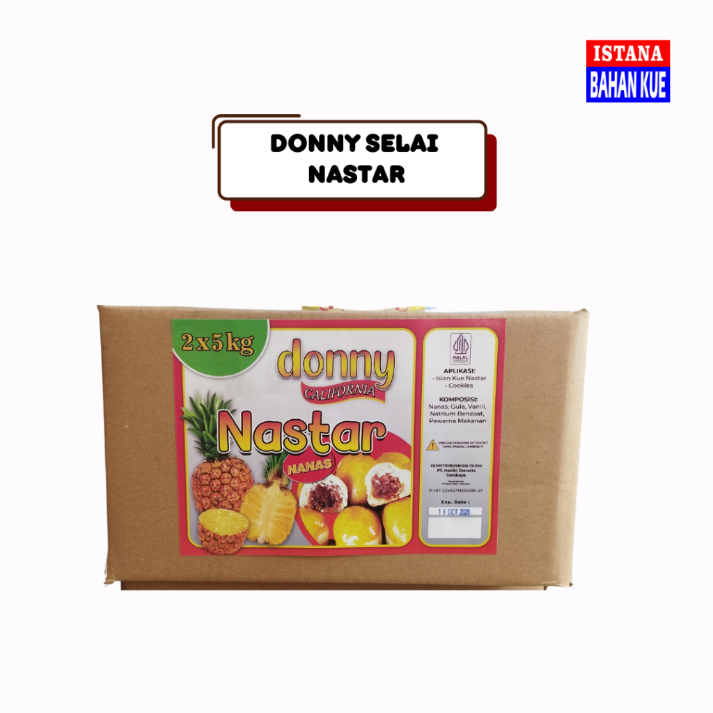 

DONNY SELAI NASTAR | isian nastar 1kg, 500 gram, 250 gram