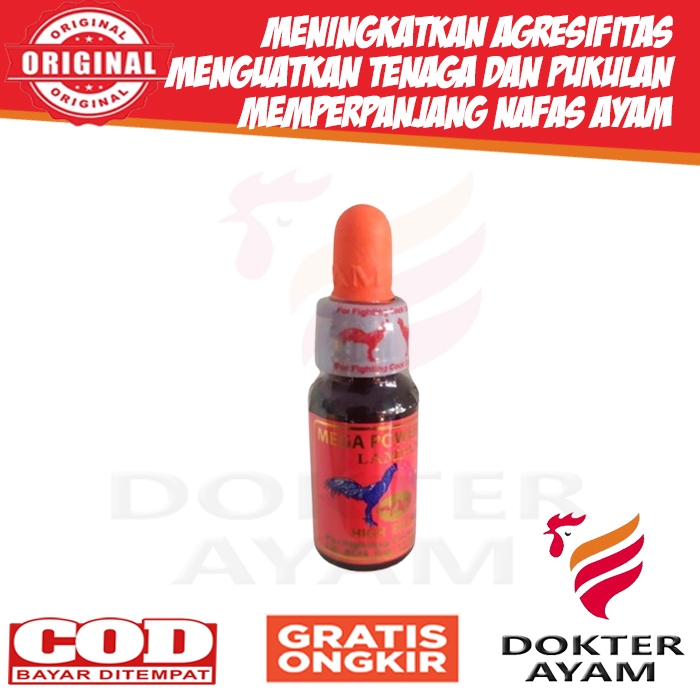 Doping Ayam Lampam MEGA POWER COCK Menguatkan Pukulan Tenaga 15ml