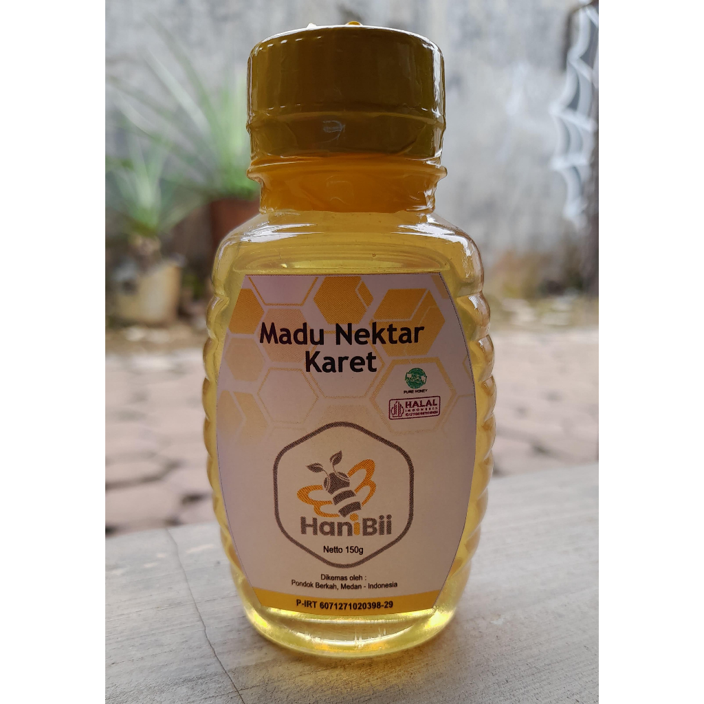 

Madu Murni Asli Nektar Hutan Akasia Netto 150gr HaniBii Maduku