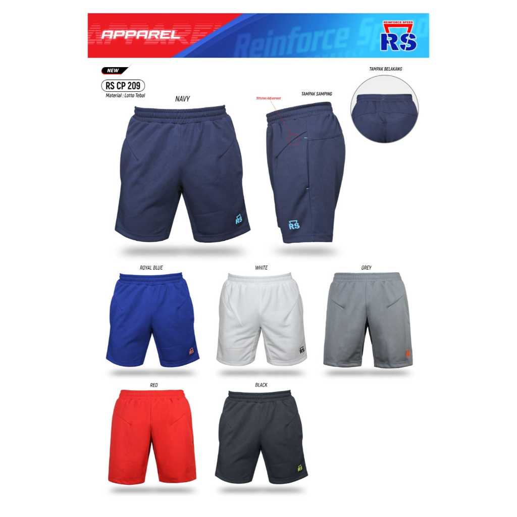 Celana Badminton Rs 209