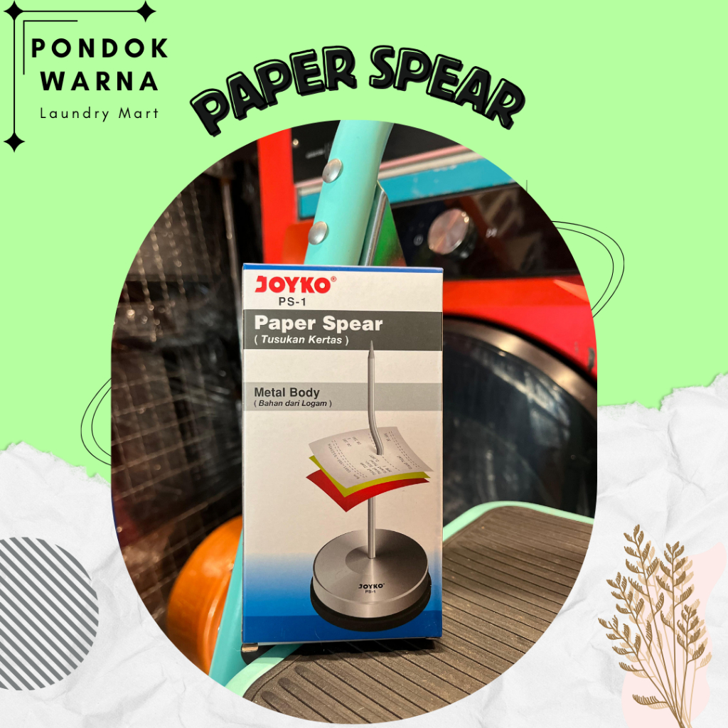 

Tusukan Kertas / Bon / Paper Spear / Joyko PS-1