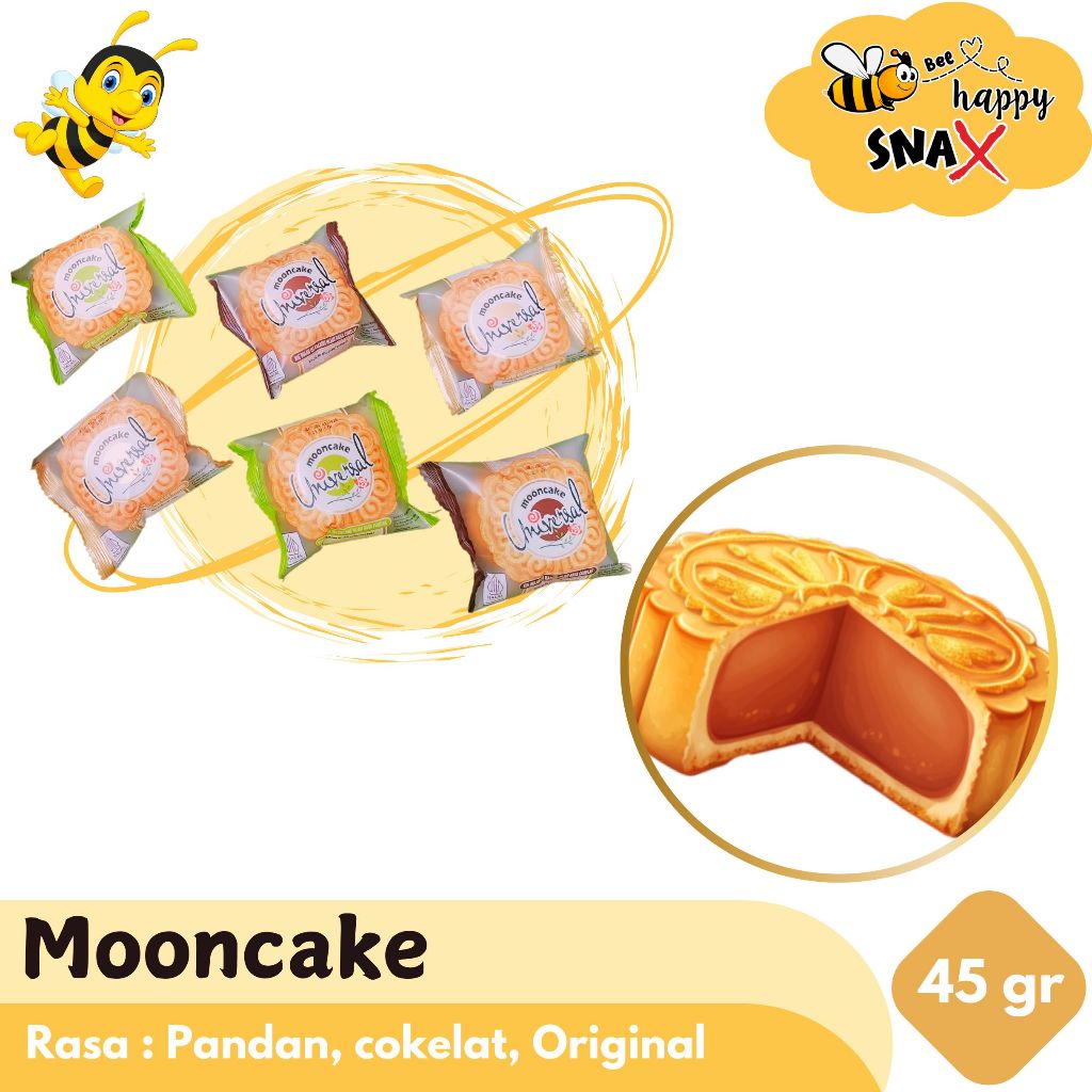 

Mooncake kue bulan Universal PCS @45gr