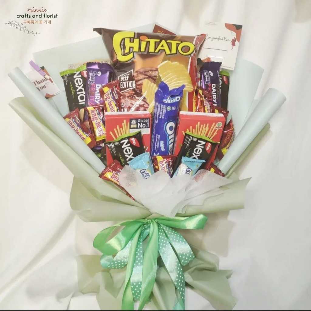 

SNACK BOUQUET / BUKET SNACK / CHOCOLATE BOUQUET / BUKET CHOCOLATE