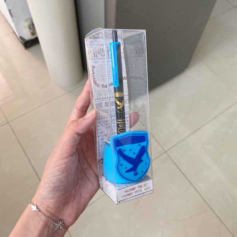 

Ballpoint Bolpen Pen Set 1.0mm Black Hitam Tinta Ravenclaw Miniso x Harry Potter