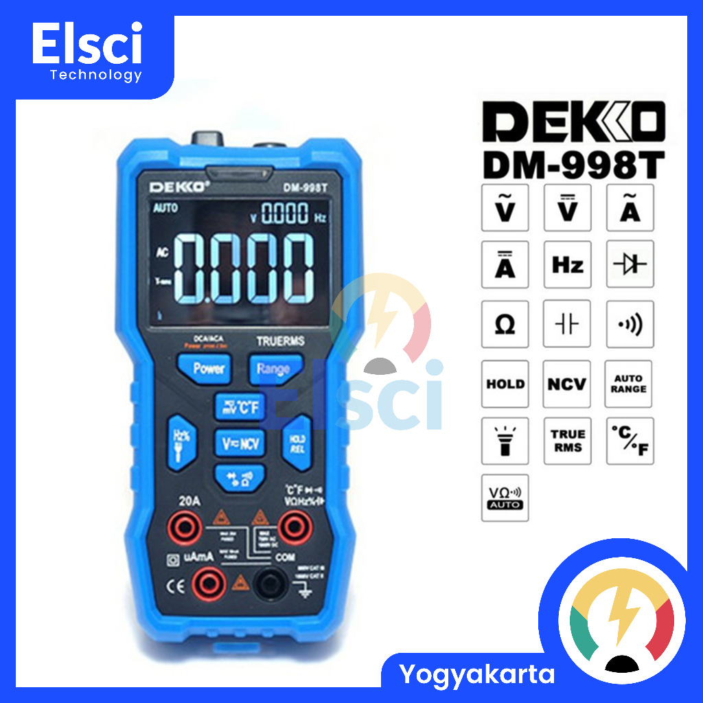 Dekko DM-998T Digital Multimeter