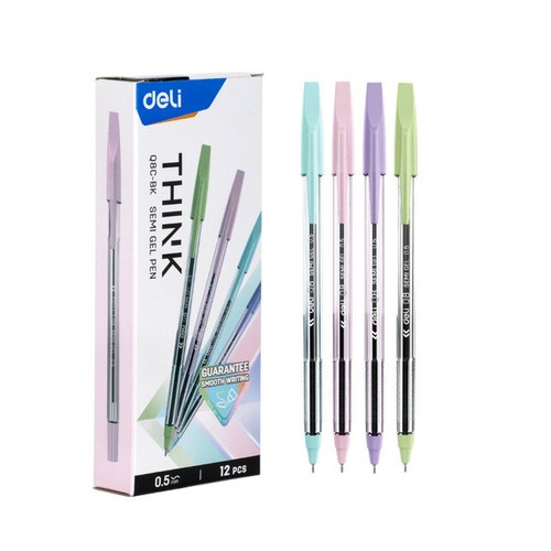 

BOLPOIN / BALLPOINT / PULPEN / PEN DELI Q8C-BK