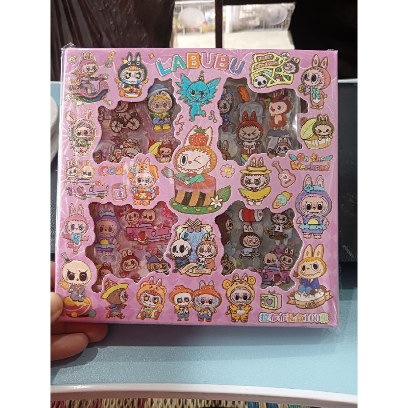

stiker labubu