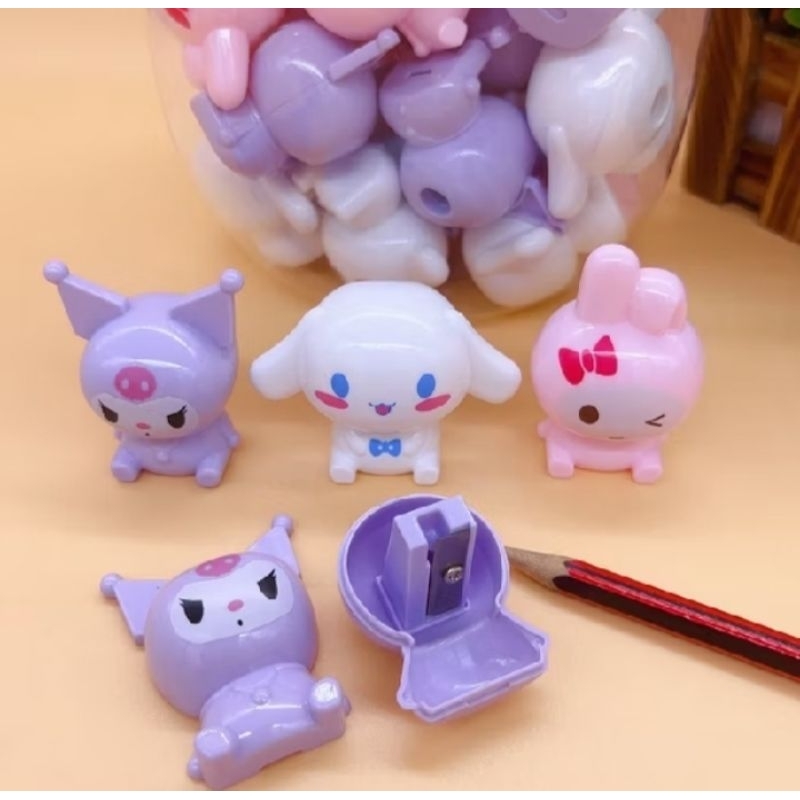 

AS Rautan pensil 3D karakter kartun kuromi my melody cinnamon astronot