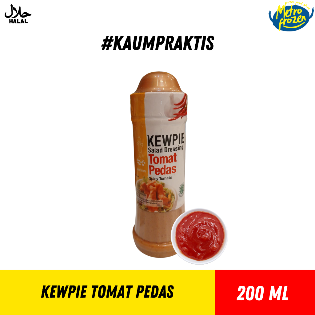 

KEWPIE Saos Tomat Pedas/Spicy Tomat 200gr