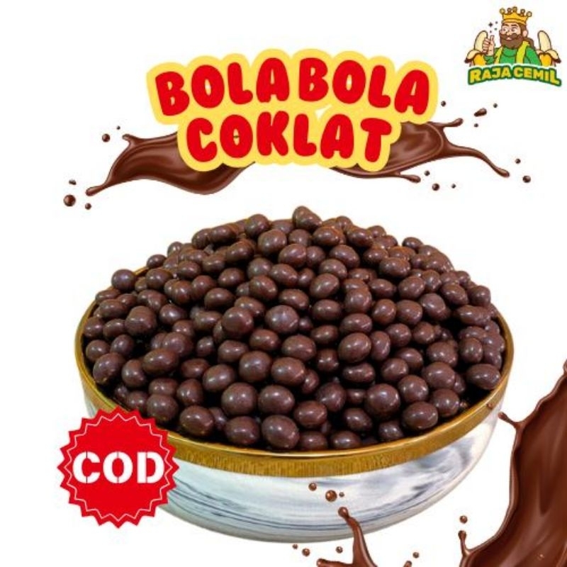 

BOLA BOLA COKELAT /CHOCHO Balls KEMASAN 500 GRAM