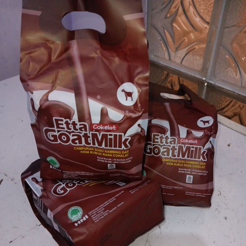 

EGM COKLAT - SUSU KAMBING RASA COKLAT ( 10 sachet )
