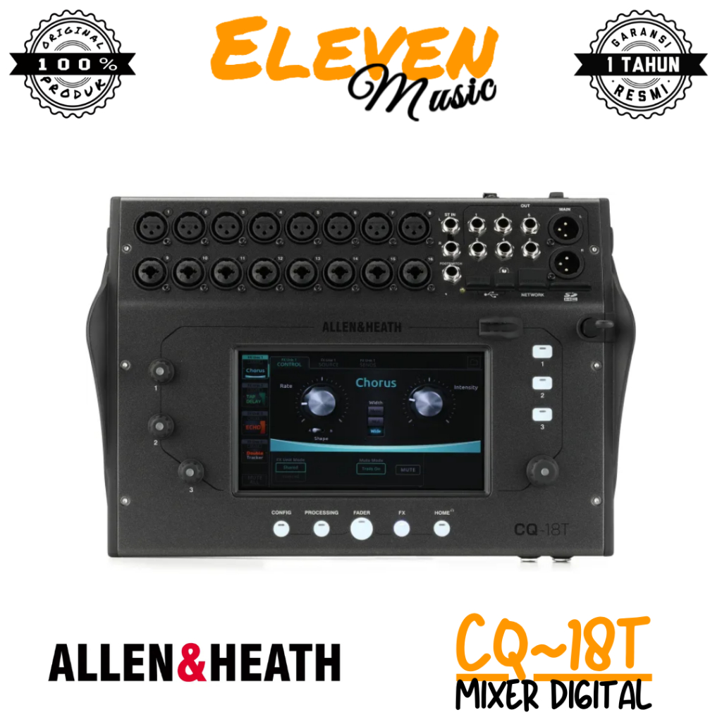 Allen & Heath CQ-18T Digital Mixer 16-channel Original Allen Heath CQ18T