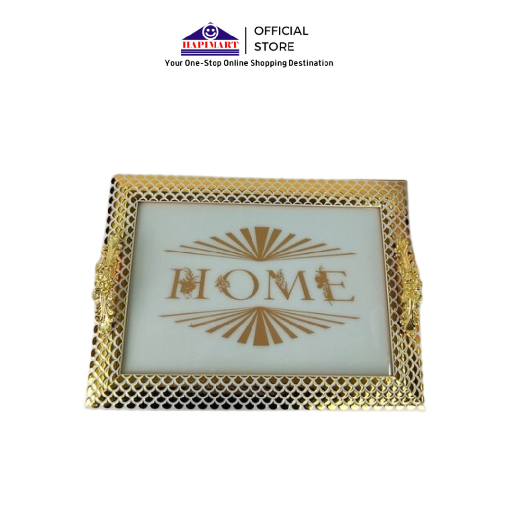 1 Set Hantaran Baki Seserahan Gold Motif Home Isi 2Pcs Baki Hantaran Seserahan Fiber Frame Set Kotak