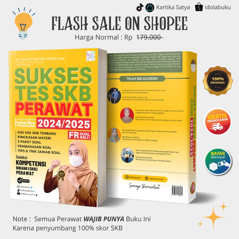 BUKU SKB PERAWAT 2024 / 2025 SOAL SESUAI FR SKB PERAWAT