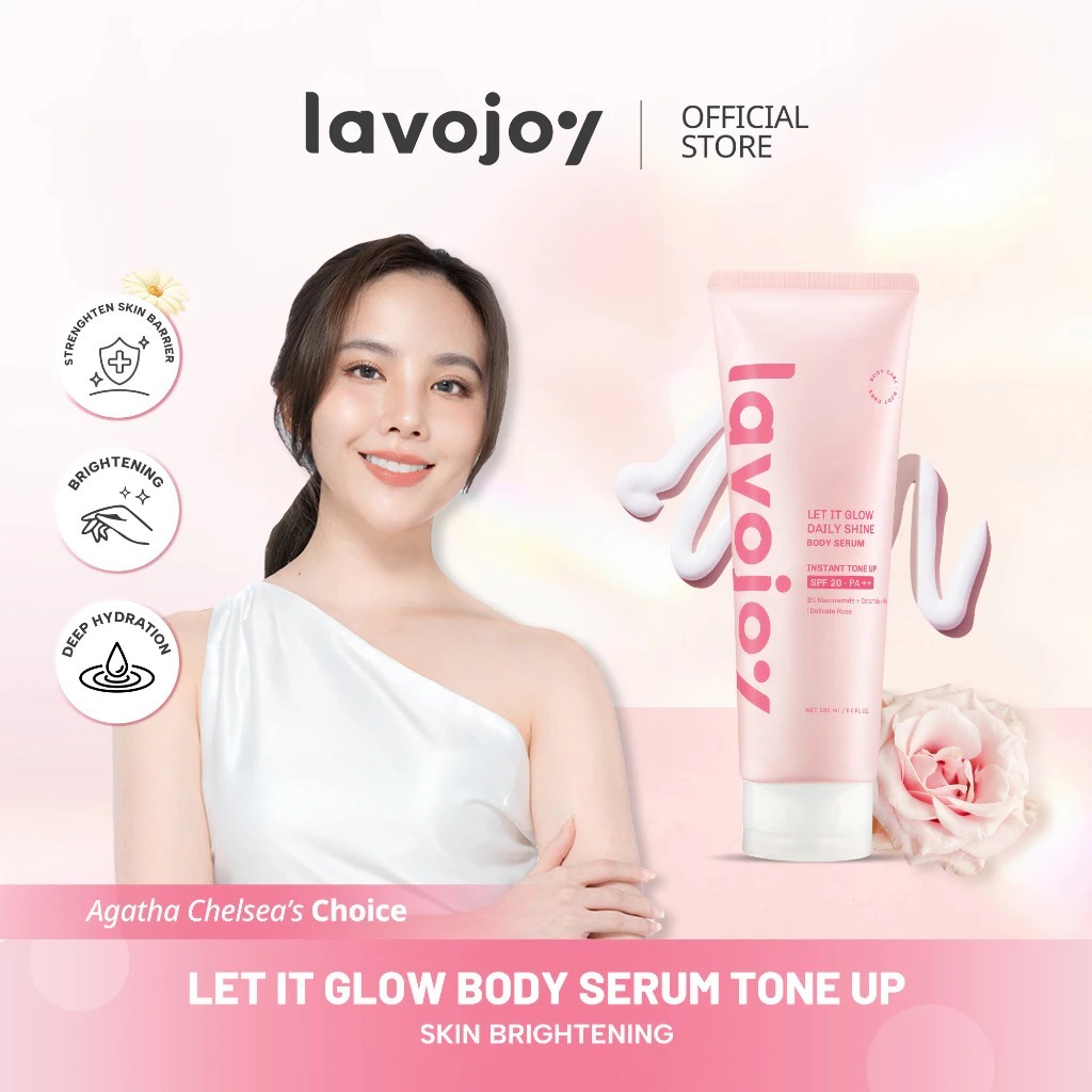 [READY] LAVOJOY Let It Glow Body Serum Skin Brightening