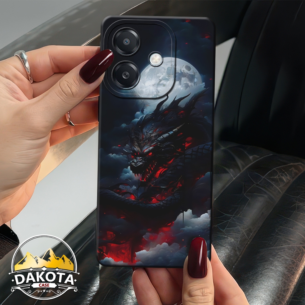 Dakota - Case Hp Murah - Oppo A3x / A3 Terbaru 2024 - Casing tebal lembut - Full cover - Fashion Cas