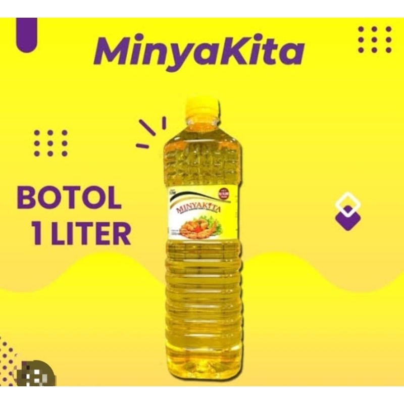 

PROMO MINYAK GORENG BOTOL 1 LITER MERK KITA