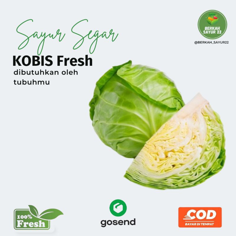 

BERKAH_SAYUR22 Kobis Segar