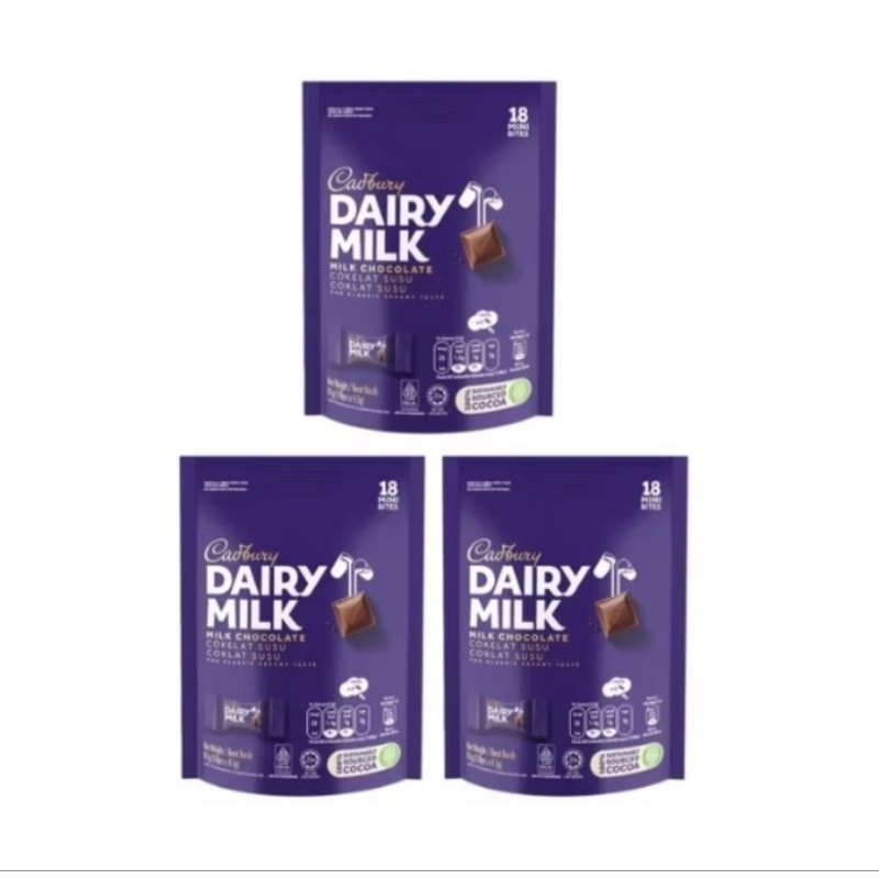 

coklat cadbury 18pcs