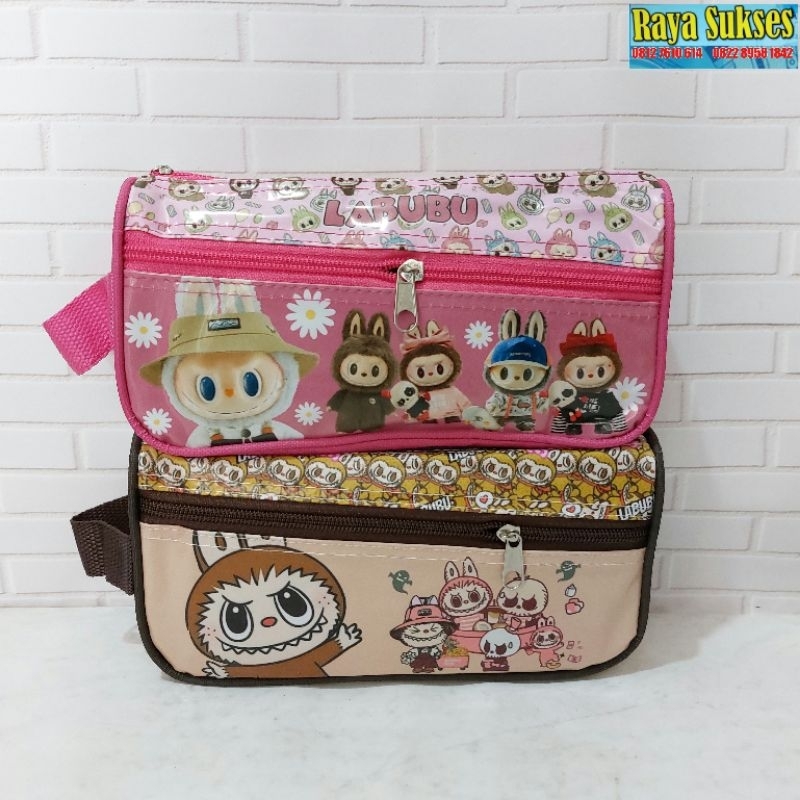 

Kotak Pensil Labubu/Kotak Pensil Kain Labubu