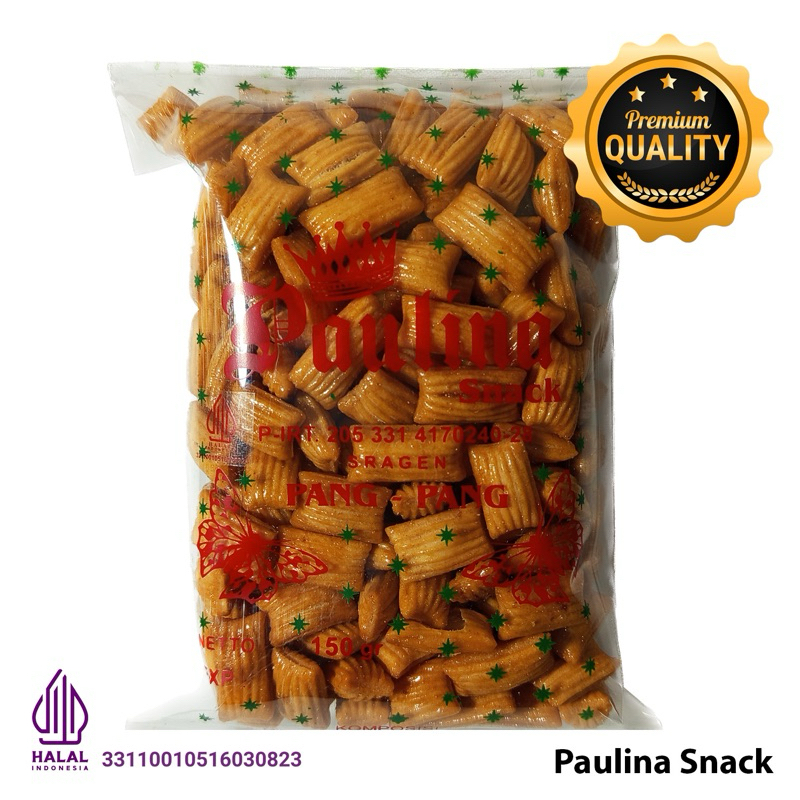 

Paulina Snack Pang-Pang / Camilan Manis Renyah Lezat