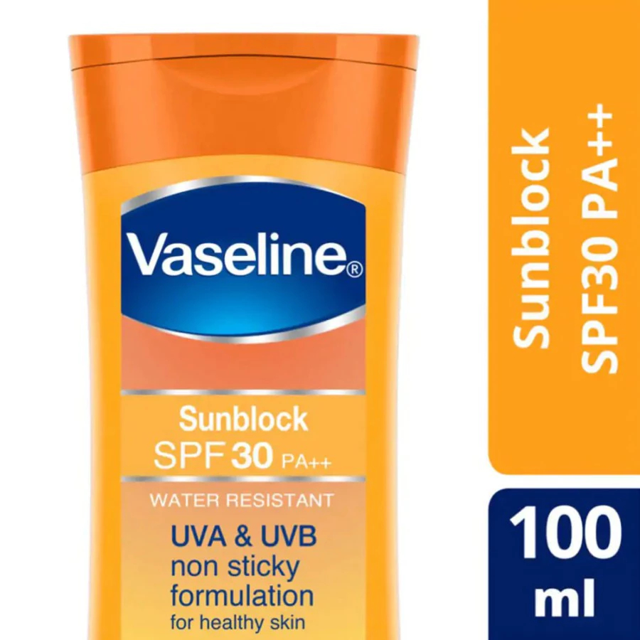 Vaseline Handbody Lotion Healthy Sun Block Spf 30 100ml