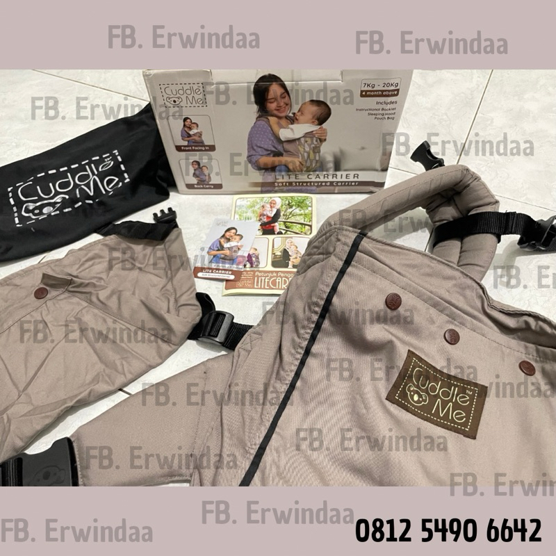 Cuddle me lite carrier