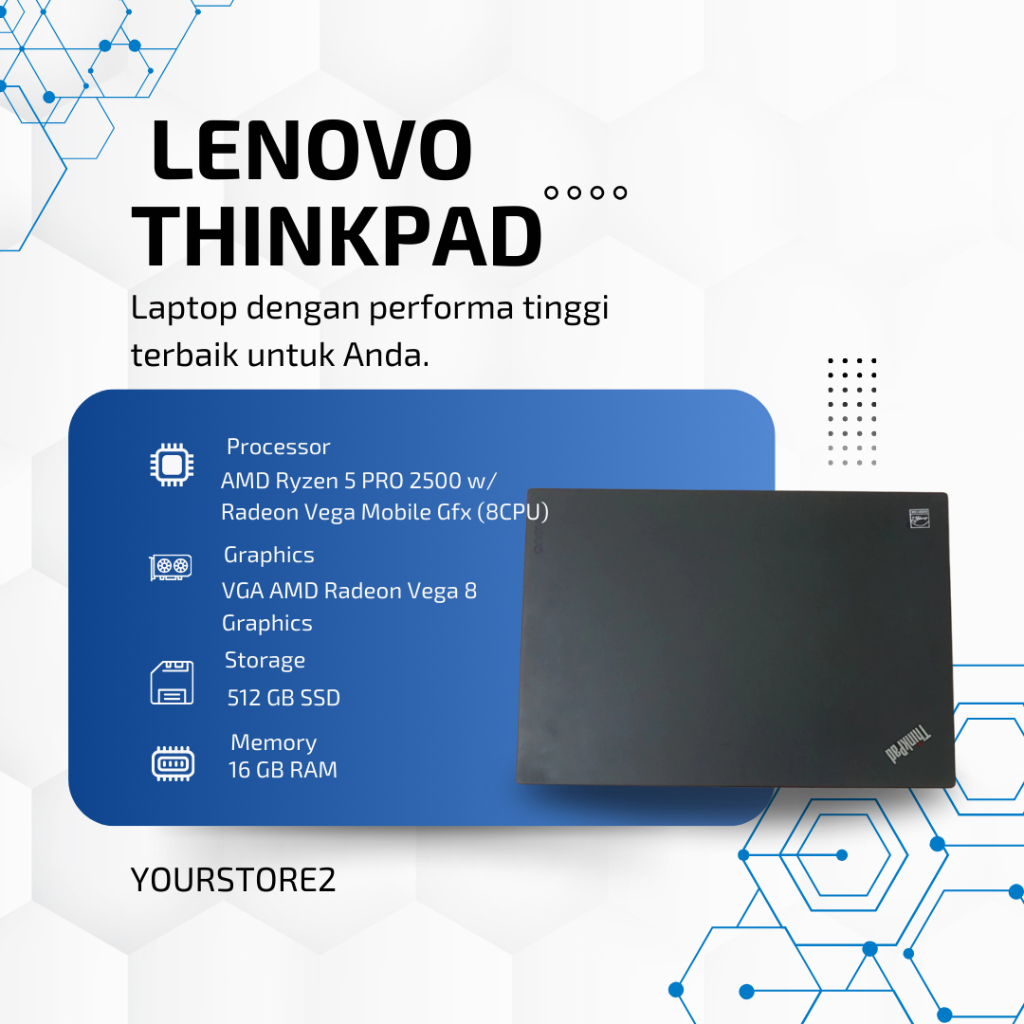 Lenovo ThinkPad A485 Ryzen 5 2500u