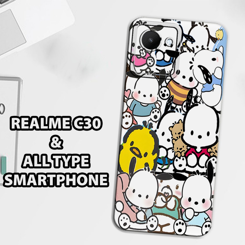 (GC17) Softcase karet Hp REALME C30 | Case Motif Gambar Lucu | Case REALME C30 Silikon Tpu Pro Camer