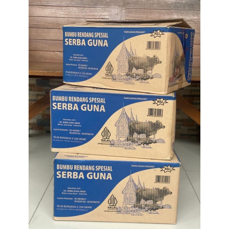 

bumbu rendang serbaguna 1 dus 15 kg