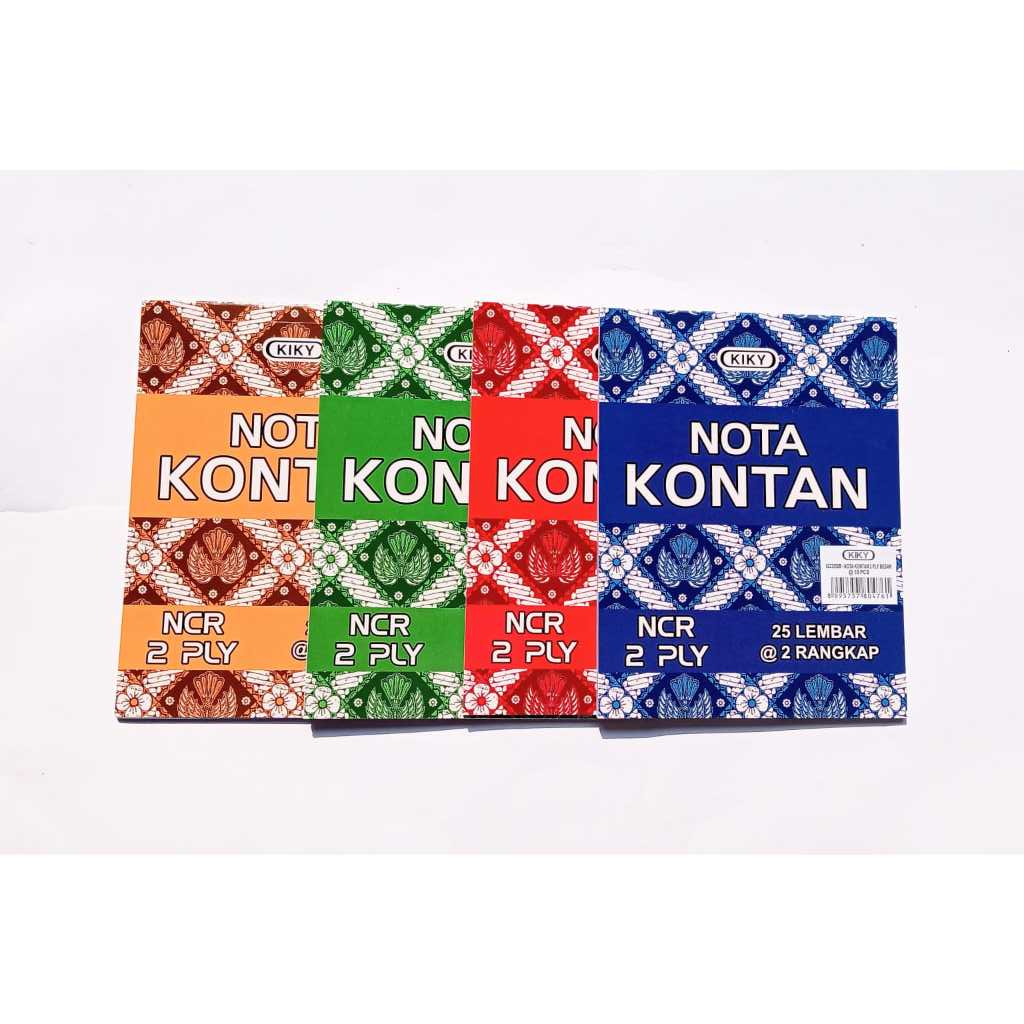 

Per Pcs Nota Kontan Besar 2 Ply Isi 50 lembar By Kiky / Buku Nota Besar 2 rangkap