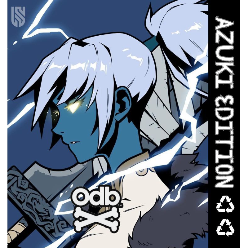 

FAMSTORE - Pelindung Baterai - Stikerskin Wrap Baterai 18650 Motif Azuki Edition Full Motif Desain Dan Anti Gores